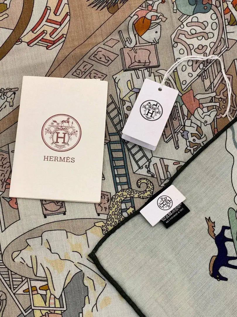Hermes Dressage Tressage Scarves Fashion 140 Scarf H22847