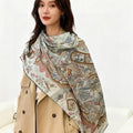 Hermes Dressage Tressage Scarves Fashion 140 Scarf H22850