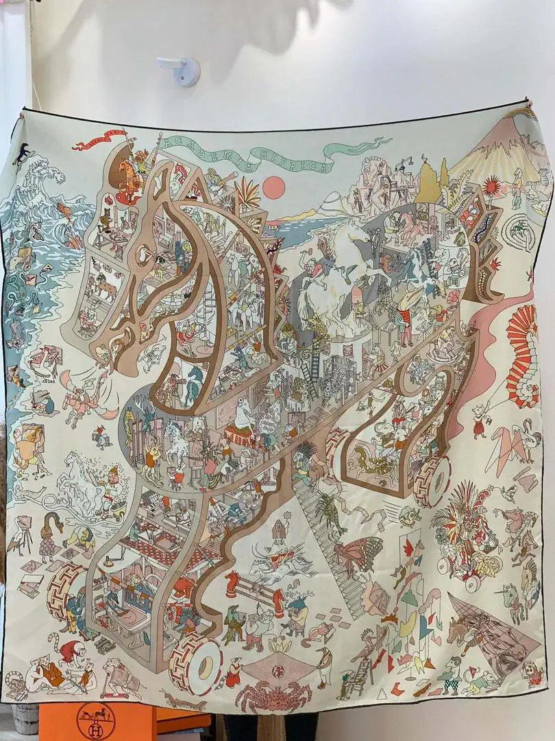 Hermes Dressage Tressage Scarves Fashion 140 Scarf H22850