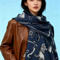 Hermes Dressage Tressage Scarves Fashion Scarf H22806