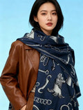 Hermes Dressage Tressage Scarves Fashion Scarf H22806