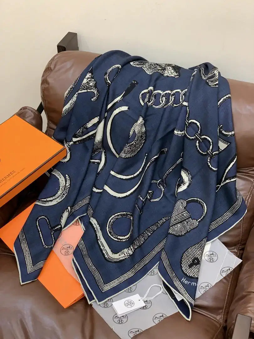 Hermes Dressage Tressage Scarves Fashion Scarf H22806