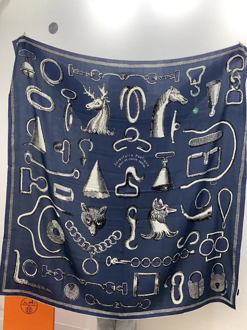 Hermes Dressage Tressage Scarves Fashion Scarf H22806