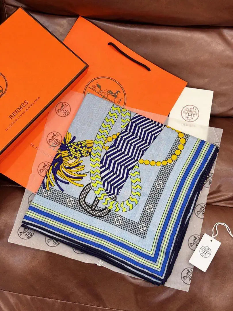 Hermes Dressage Tressage Scarves Fashion Scarf H22809