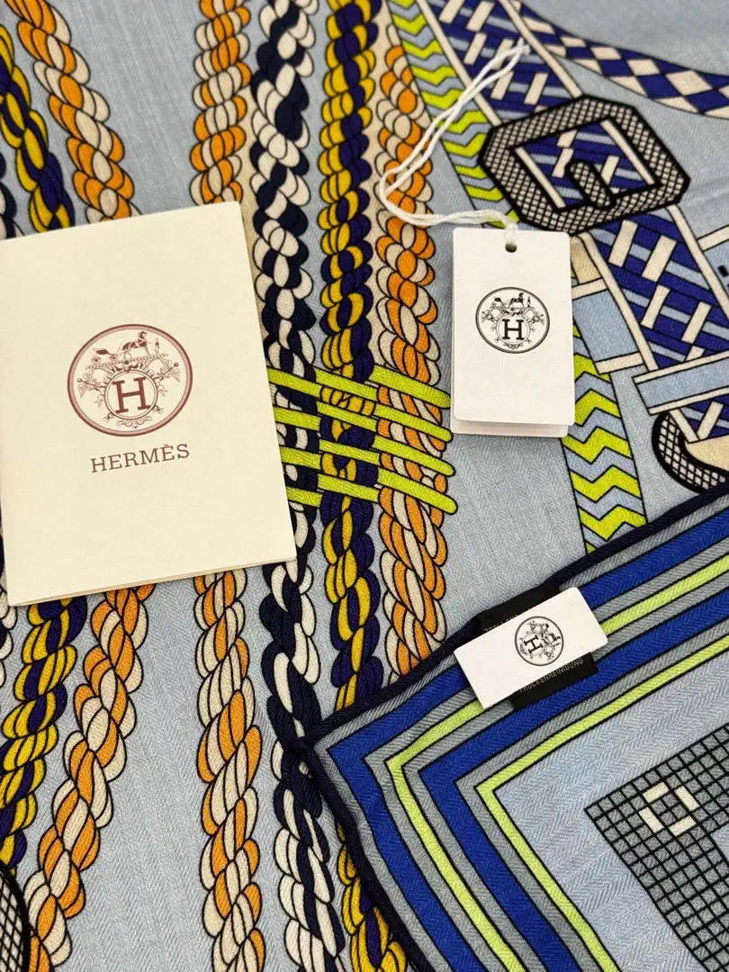 Hermes Dressage Tressage Scarves Fashion Scarf H22809