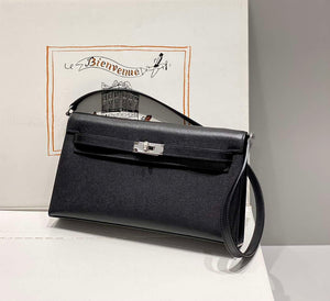Hermes Epsom Kelly Elan Shoulder Bag H232001 - Gold - View 9