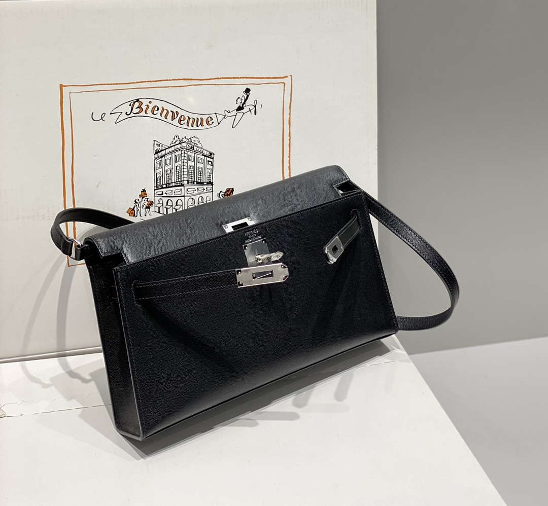 Hermes Epsom Kelly Elan Shoulder Bag H232001