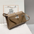 Hermes Epsom Kelly Elan Shoulder Bag H232002 - Gold - View 1