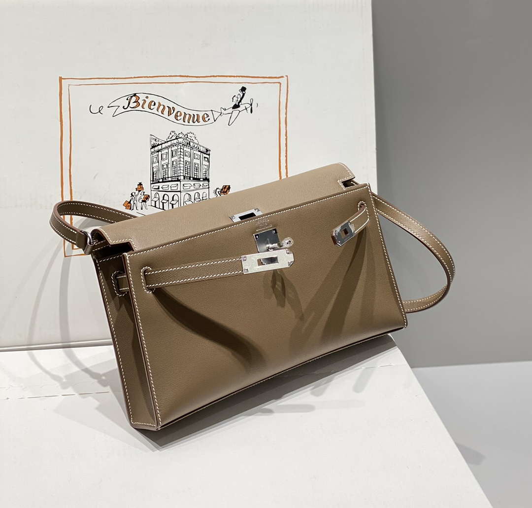 Hermes Epsom Kelly Elan Shoulder Bag H232002