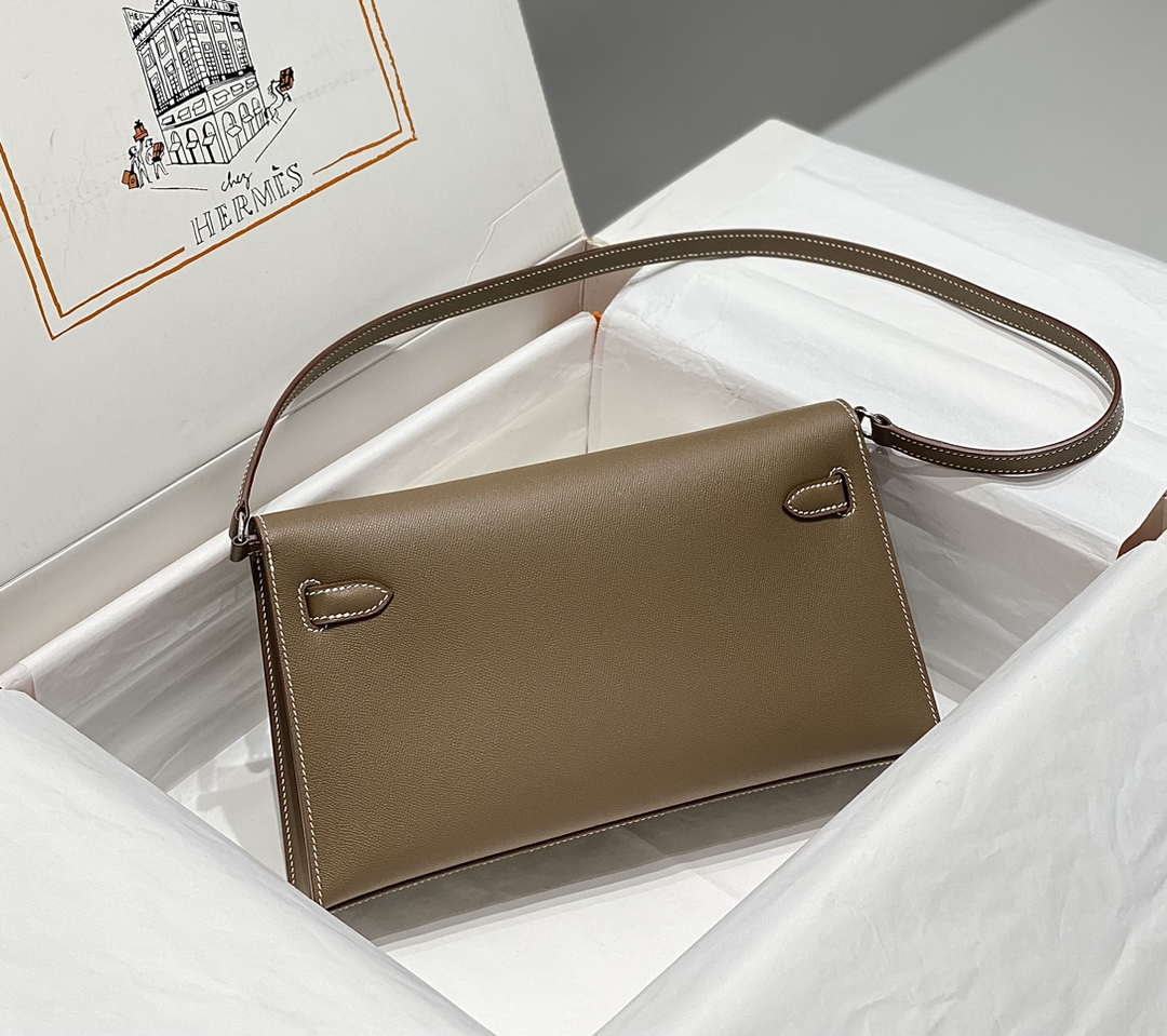 Hermes Epsom Kelly Elan Shoulder Bag H232002