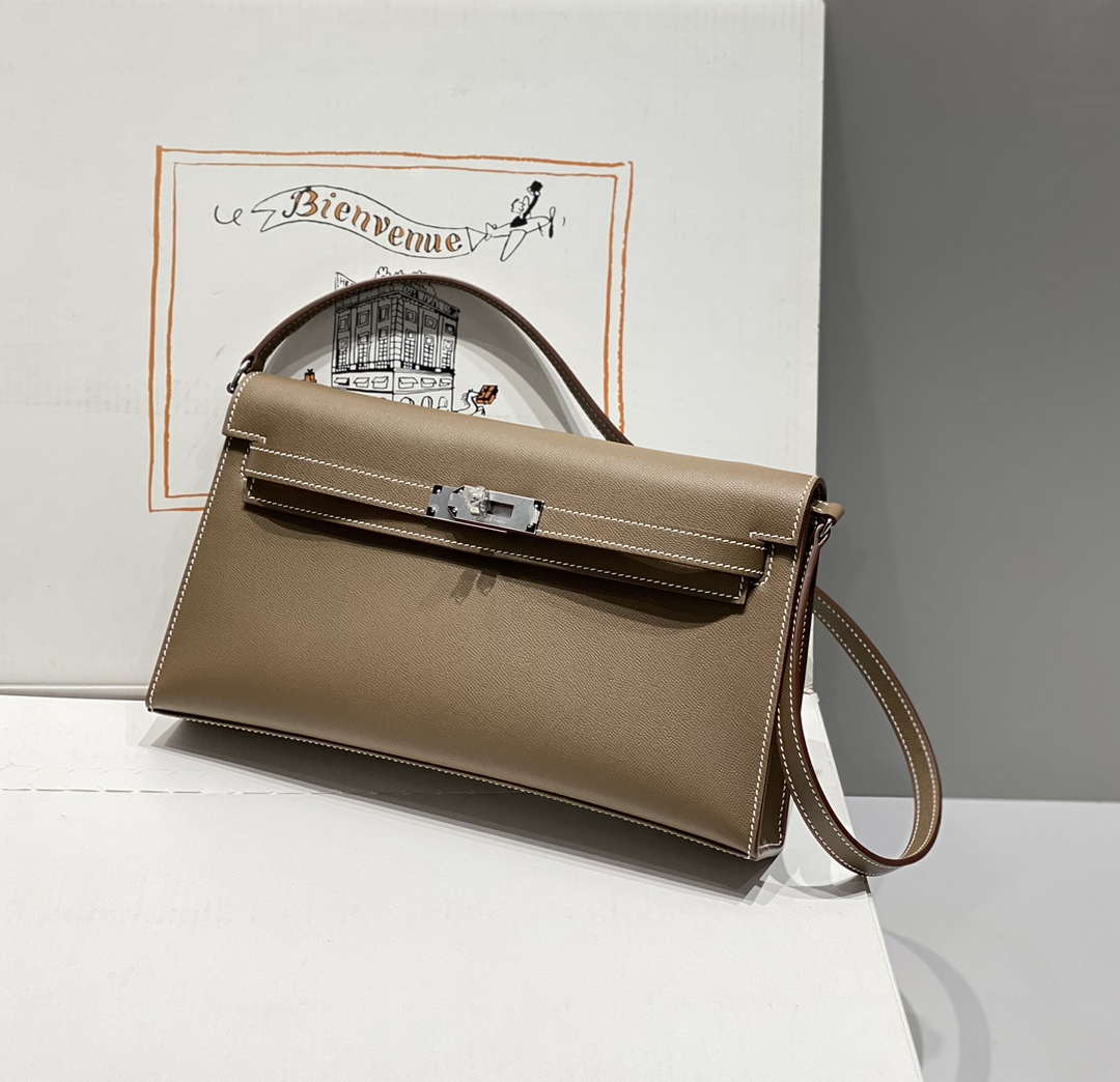 Hermes Epsom Kelly Elan Shoulder Bag H232002
