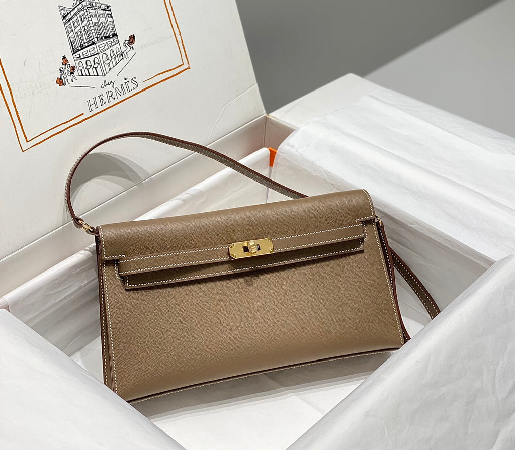 Hermes Epsom Kelly Elan Shoulder Bag H232002