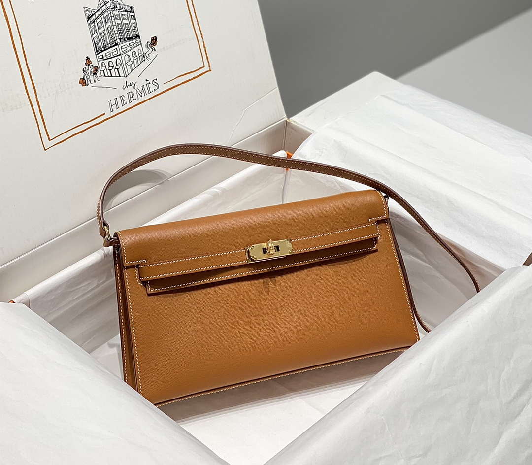 Hermes Epsom Kelly Elan Shoulder Bag H232003