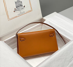 Hermes Epsom Kelly Elan Shoulder Bag H232003 - Gold - View 2