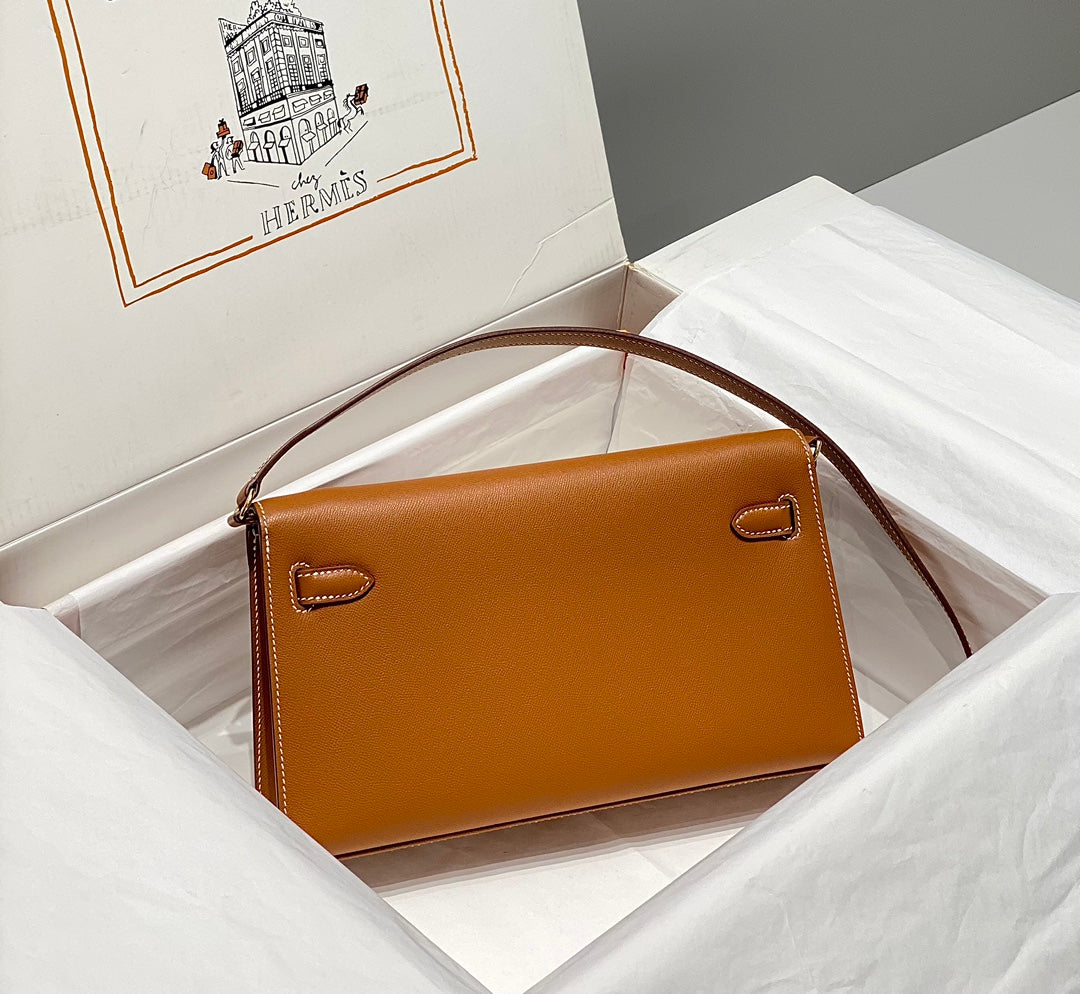 Hermes Epsom Kelly Elan Shoulder Bag H232003