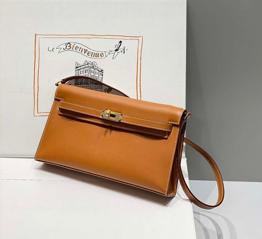 Hermes Epsom Kelly Elan Shoulder Bag H232003