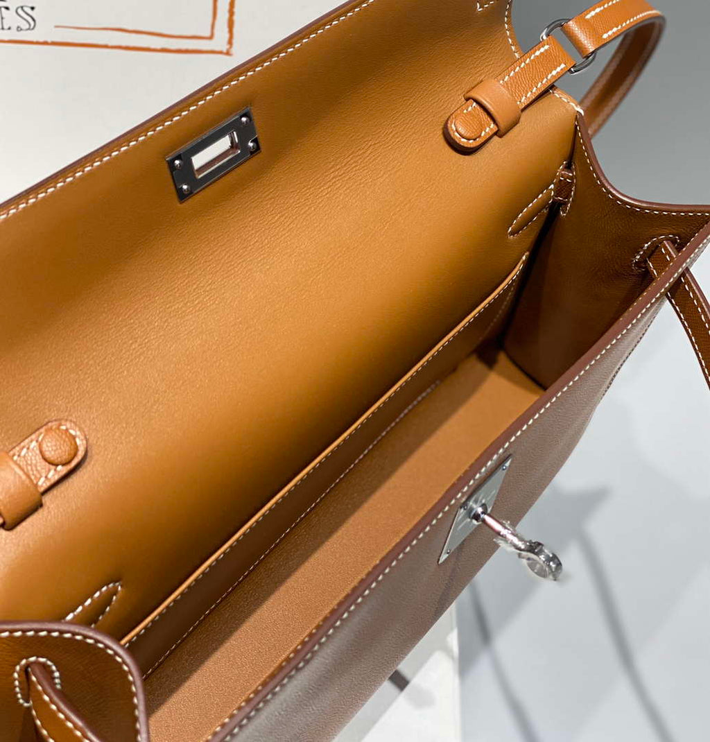 Hermes Epsom Kelly Elan Shoulder Bag H232003