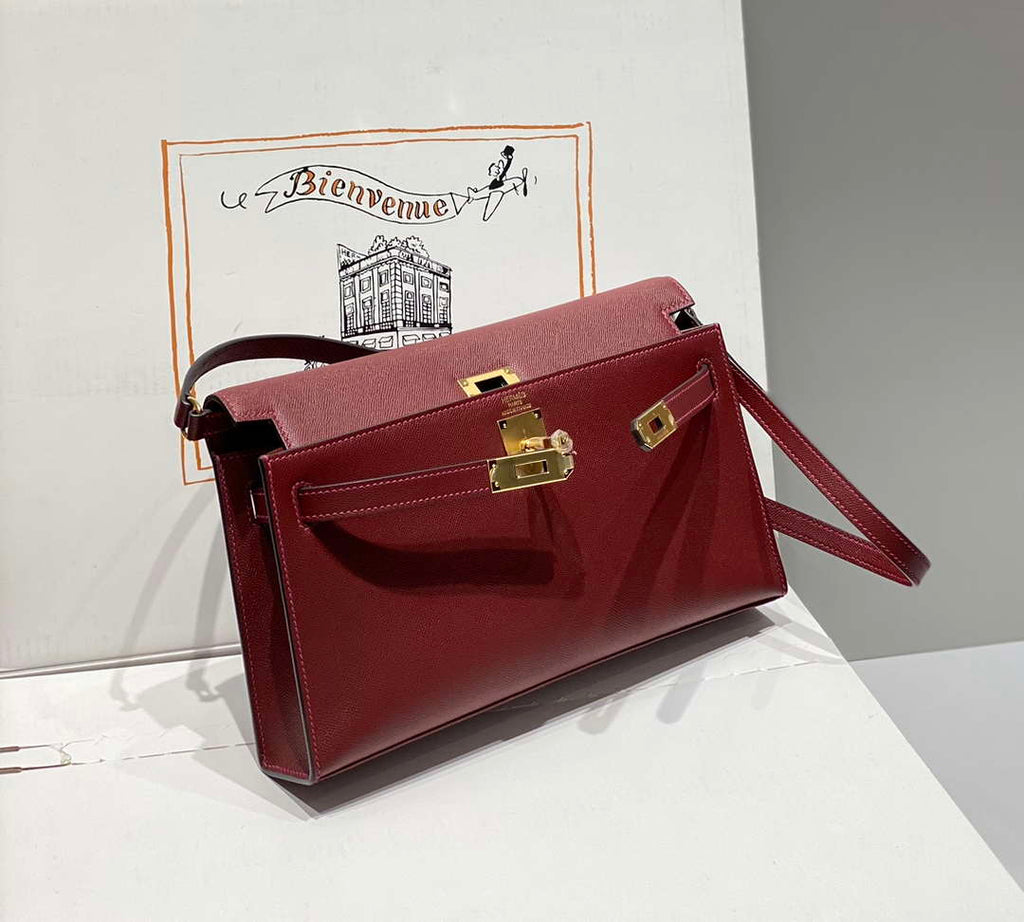 Hermes Epsom Kelly Elan Shoulder Bag H232004