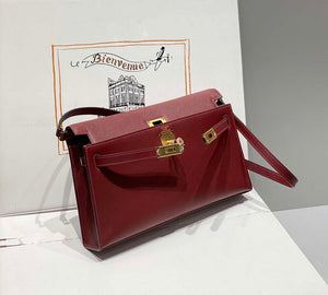 Hermes Epsom Kelly Elan Shoulder Bag H232004 - Gold - View 3