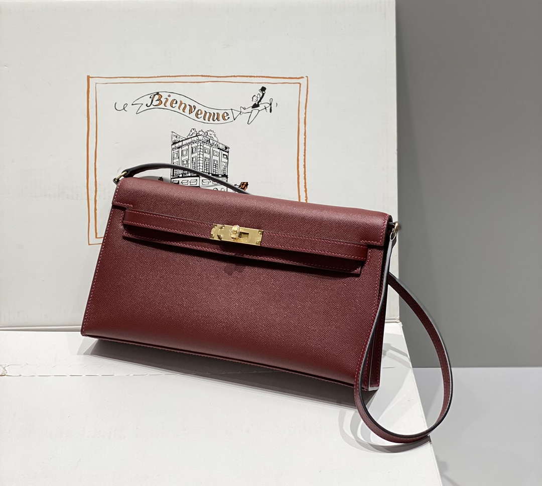 Hermes Epsom Kelly Elan Shoulder Bag H232004