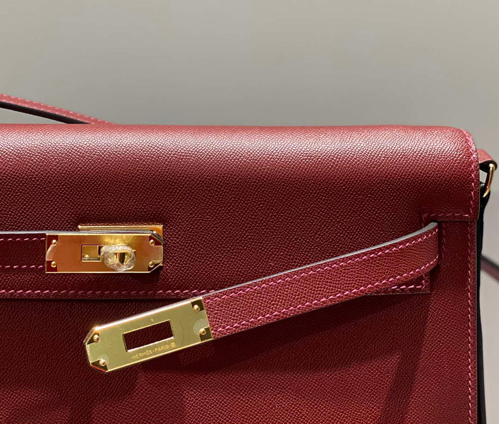 Hermes Epsom Kelly Elan Shoulder Bag H232004