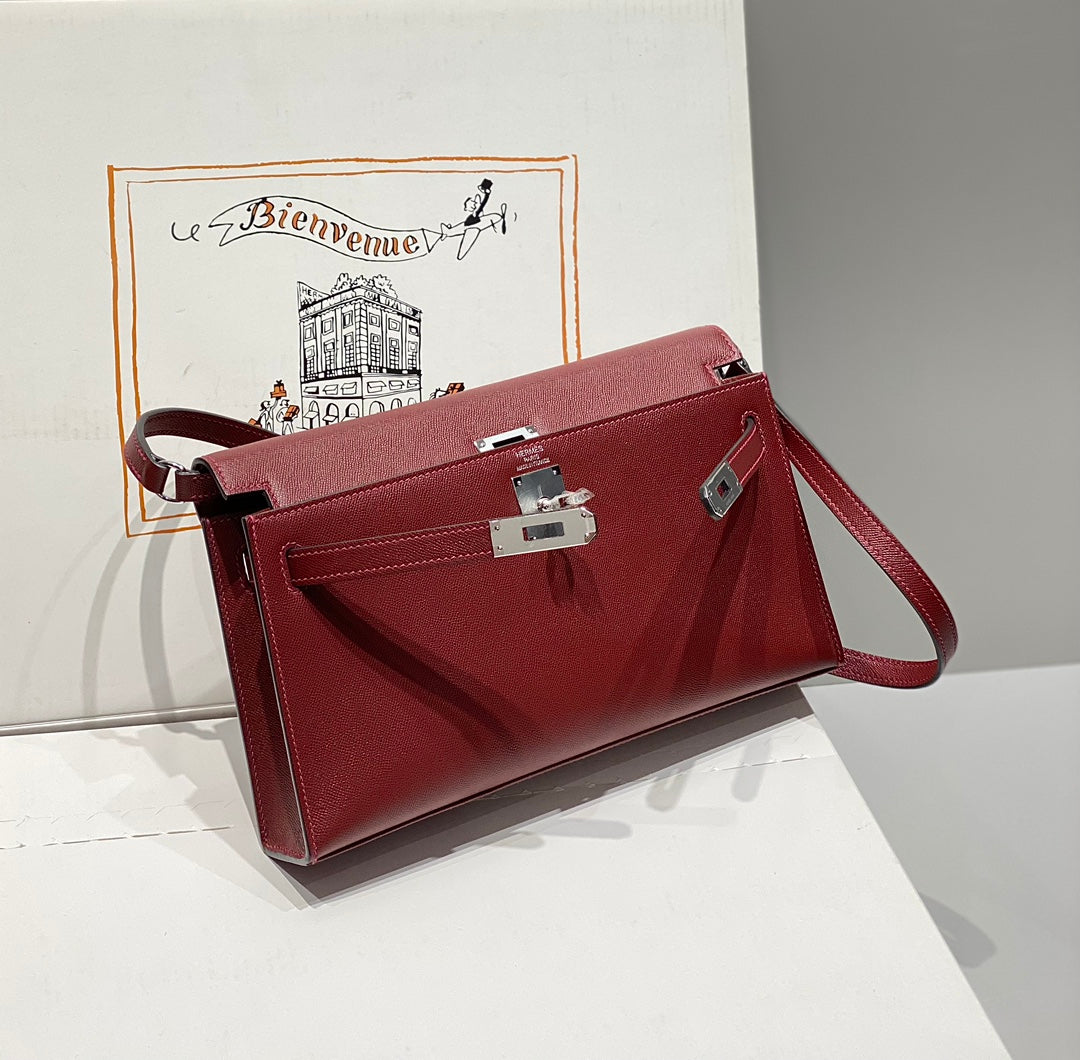 Hermes Epsom Kelly Elan Shoulder Bag H232004