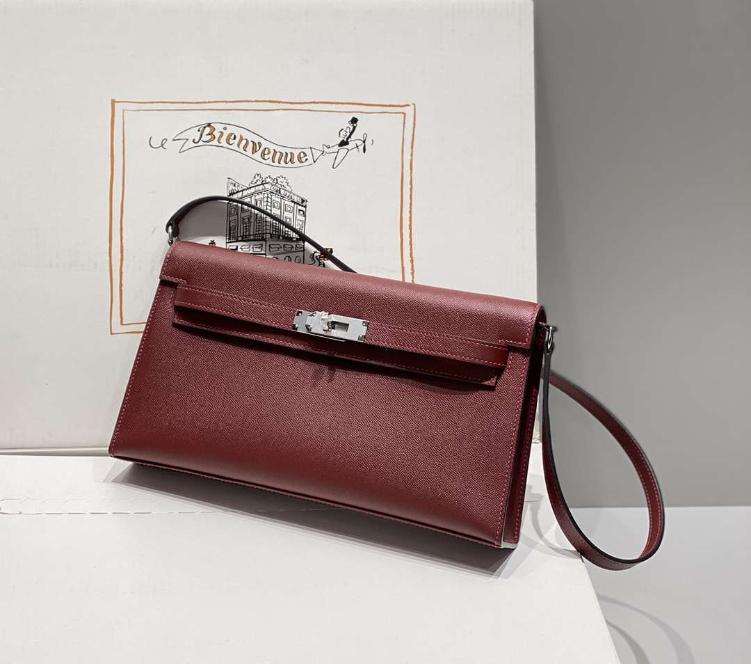 Hermes Epsom Kelly Elan Shoulder Bag H232004