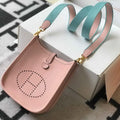 Hermes Evelyne Bag Designer Hermes Mini Crossbody Bag 20380 Gold Pink