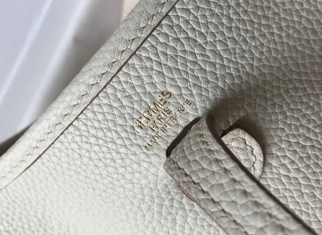 Hermes Evelyne Bag Designer Hermes Mini Crossbody Bag 20396 Gold Buckle Beige