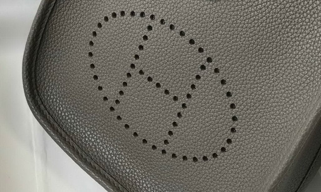 Hermes Evelyne Bag Designer Hermes Mini Crossbody Bag 20387 Gold Buckle Gray