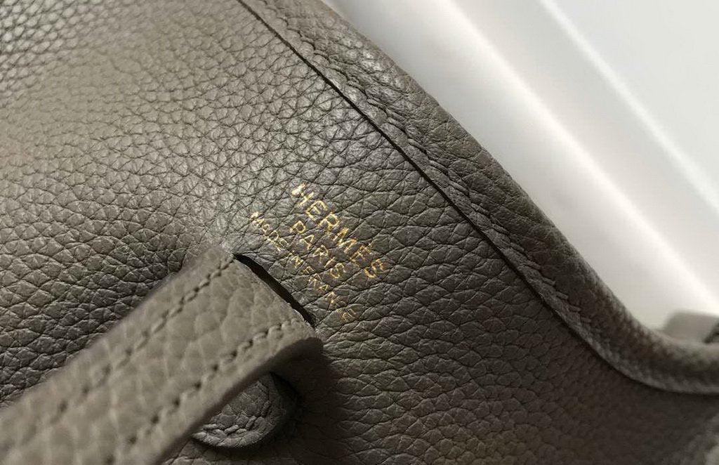 Hermes Evelyne Bag Designer Hermes Mini Crossbody Bag 20387 Gold Buckle Gray