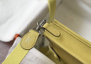 Hermes Evelyne Bag Designer Hermes Mini Crossbody Real Bag 20434 Light Yellow - Default Title - View 7
