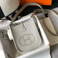 Hermes Evelyne Bag Designer Hermes Mini Crossbody Real Bag 20435 White - Default Title - View 1