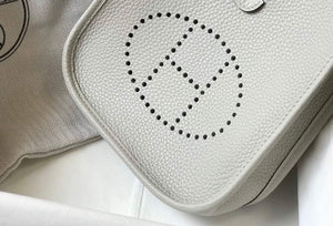 Hermes Evelyne Bag Designer Hermes Mini Crossbody Real Bag 20435 White - Default Title - View 5