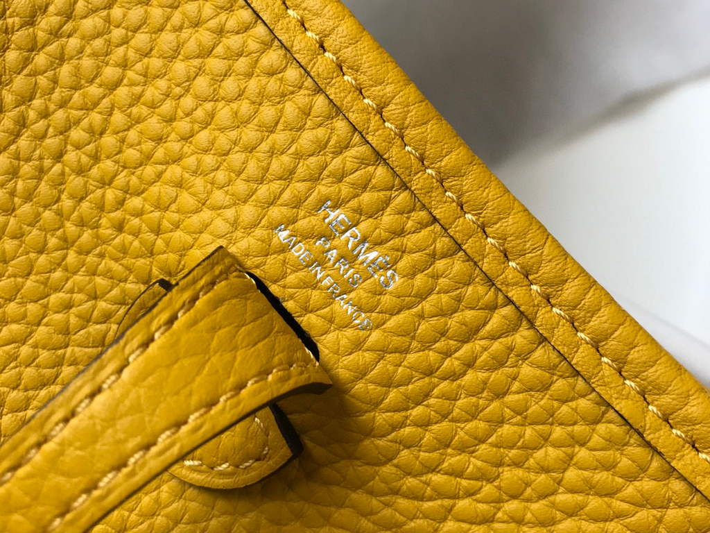 Hermes Evelyne Bag Designer Hermes Mini Crossbody Real Bag 20426 Yellow