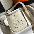 Hermes Evelyne Bag Designer Hermes Mini Crossbody Real Bag 20429 Beige - Default Title - View 1