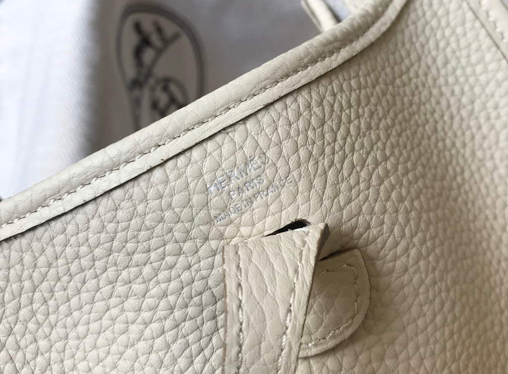 Hermes Evelyne Bag Designer Hermes Mini Crossbody Real Bag 20429 Beige