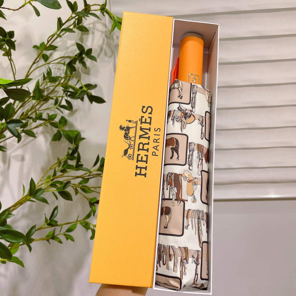 Hermes Fashion Folding Sun Umbrella H33450