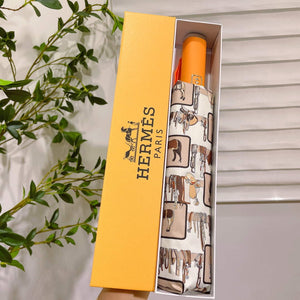 Hermes Fashion Folding Sun Umbrella H33450 - Default Title - View 2