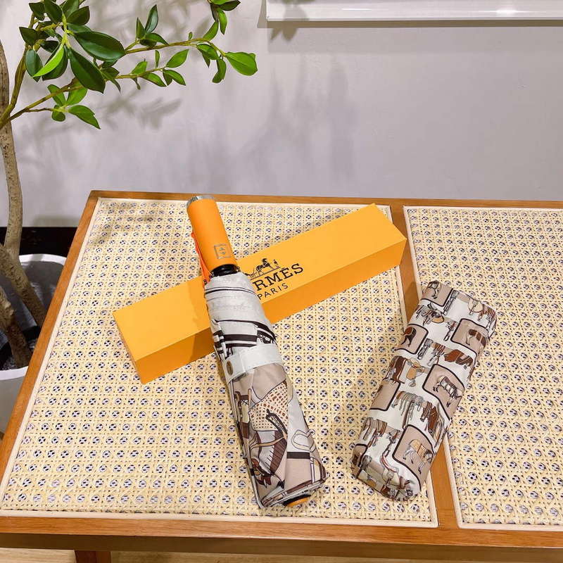 Hermes Fashion Folding Sun Umbrella H33450