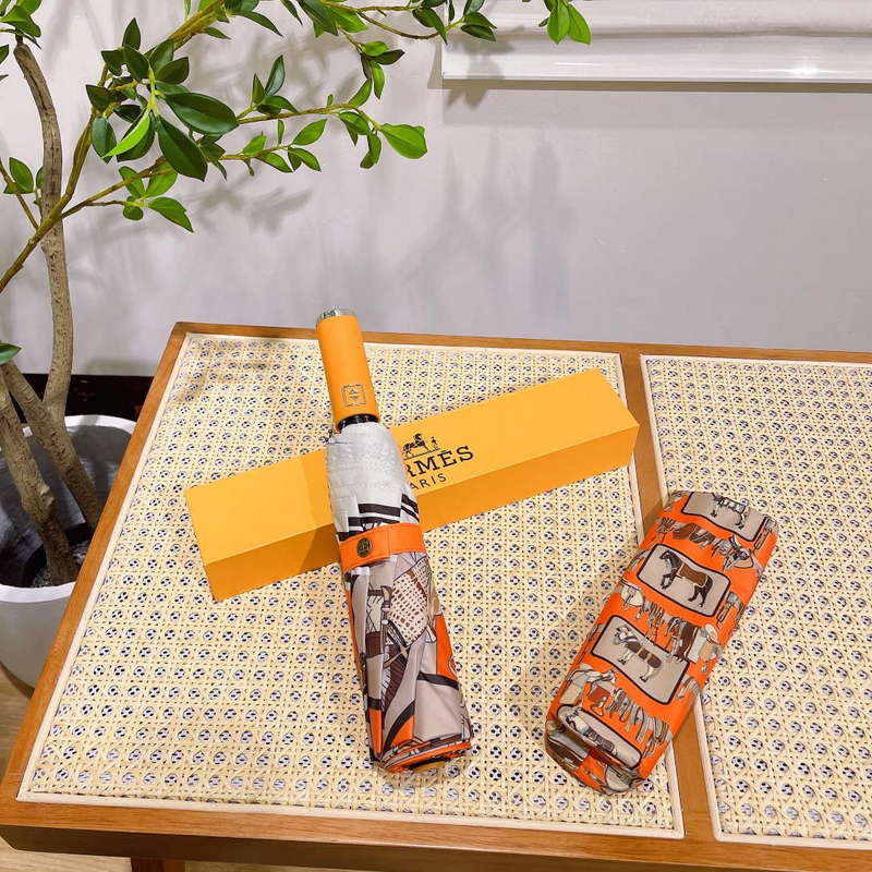 Hermes Fashion Folding Sun Umbrella H33451