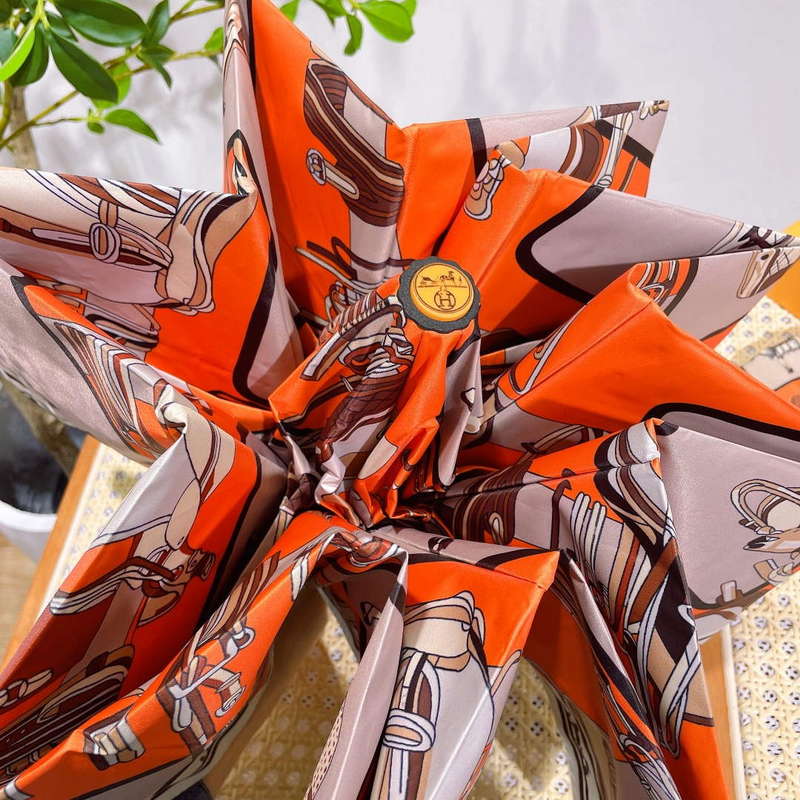 Hermes Fashion Folding Sun Umbrella H33451