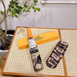 Hermes Fashion Folding Sun Umbrella H33452 - Default Title - View 4