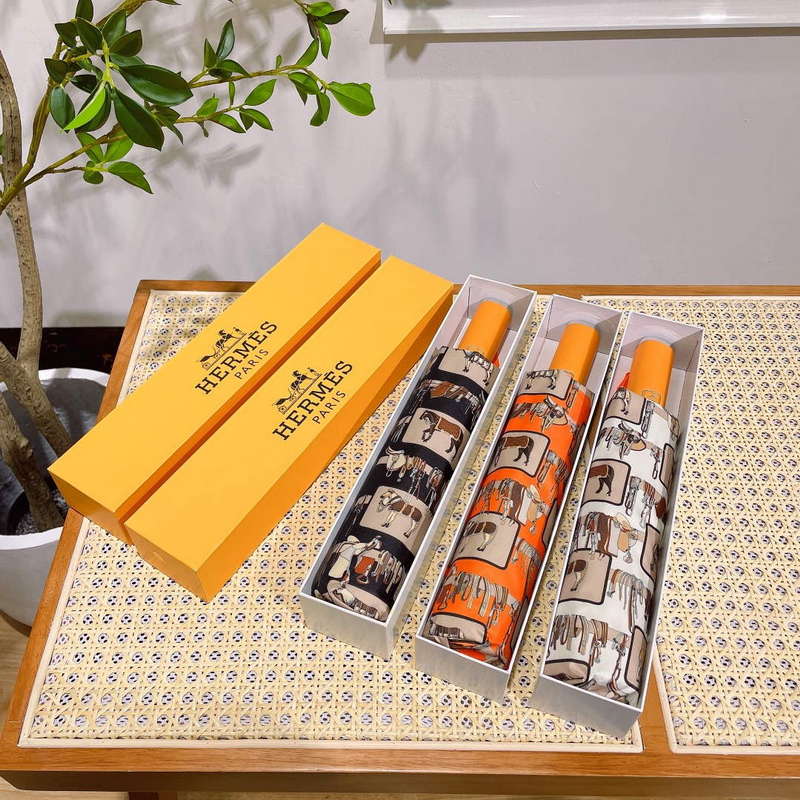 Hermes Fashion Folding Sun Umbrella H33452