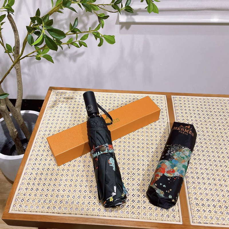Hermes Fashion Folding Sun Umbrella H33453