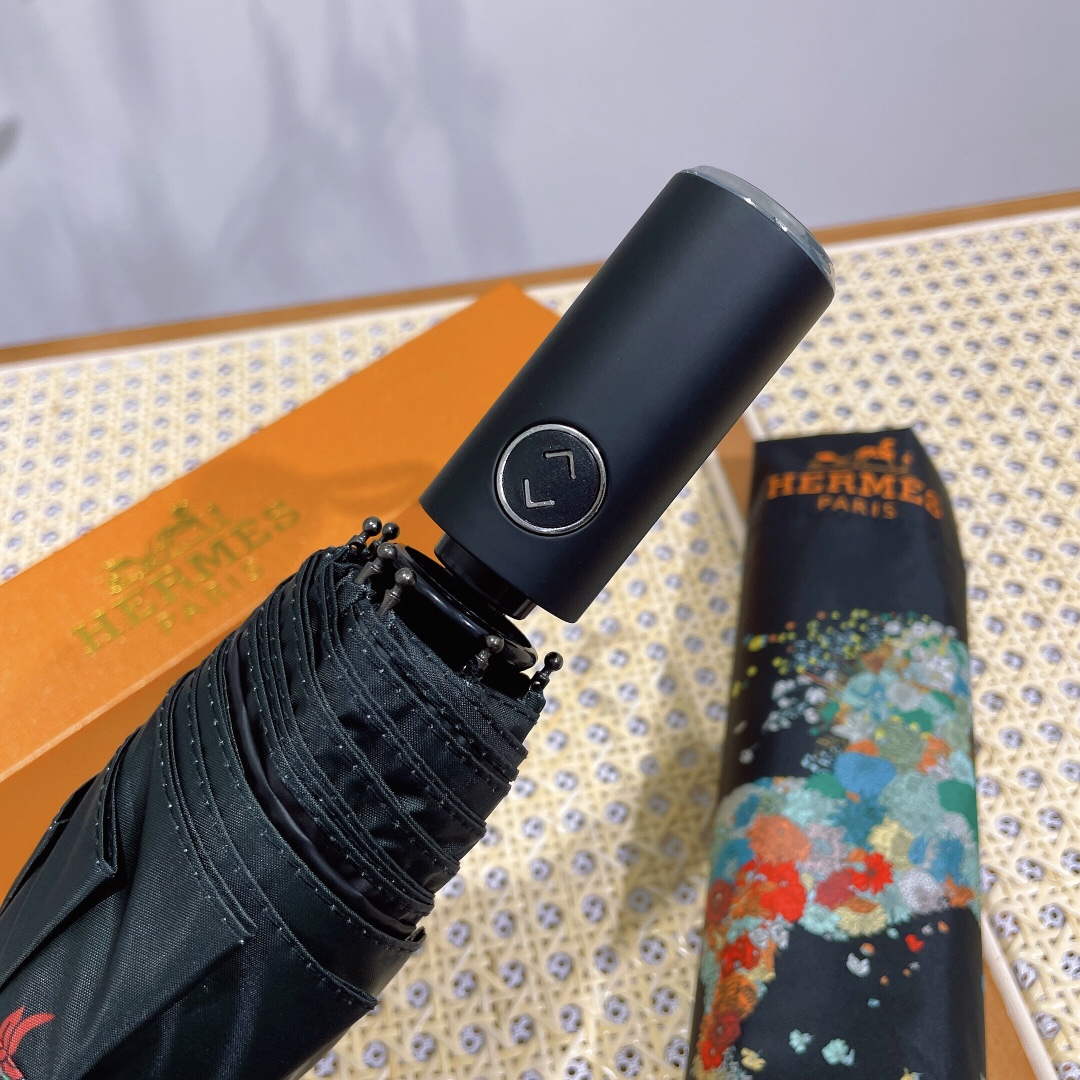 Hermes Fashion Folding Sun Umbrella H33453