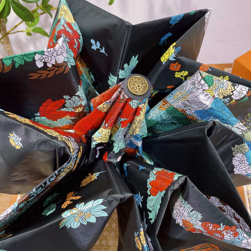 Hermes Fashion Folding Sun Umbrella H33453