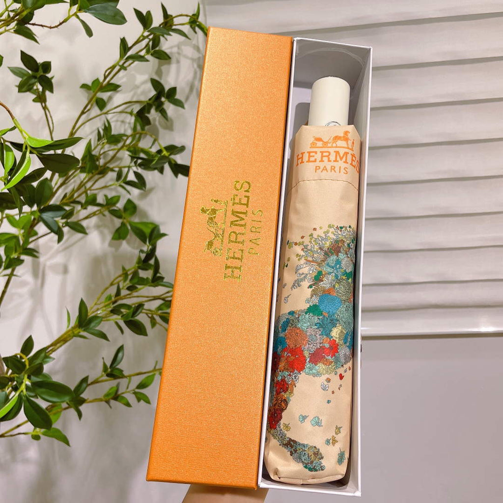 Hermes Fashion Folding Sun Umbrella H33455