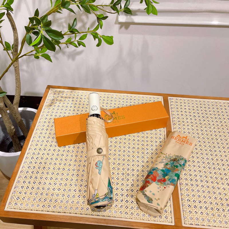 Hermes Fashion Folding Sun Umbrella H33455
