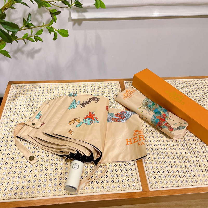 Hermes Fashion Folding Sun Umbrella H33455